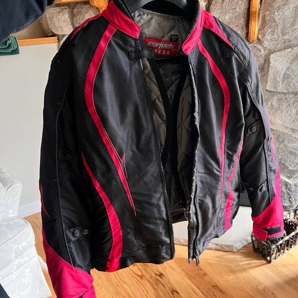 Women's Cortech LRX 3.0 Armor Motorcycle Jacket - Size S - Picture 5 of 6